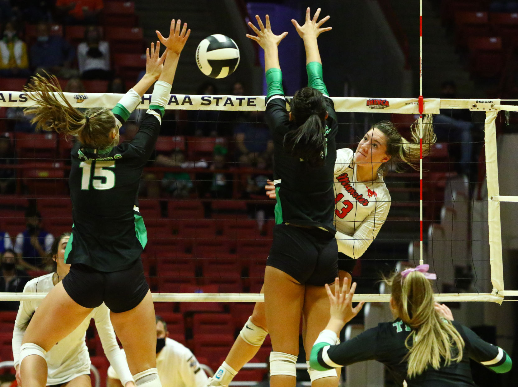 4A volleyball state final: Munster vs. Yorktown
